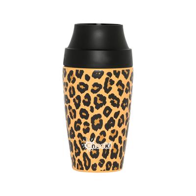 Cheeki Insulated Coffee Mug 3D Leopard 350ml